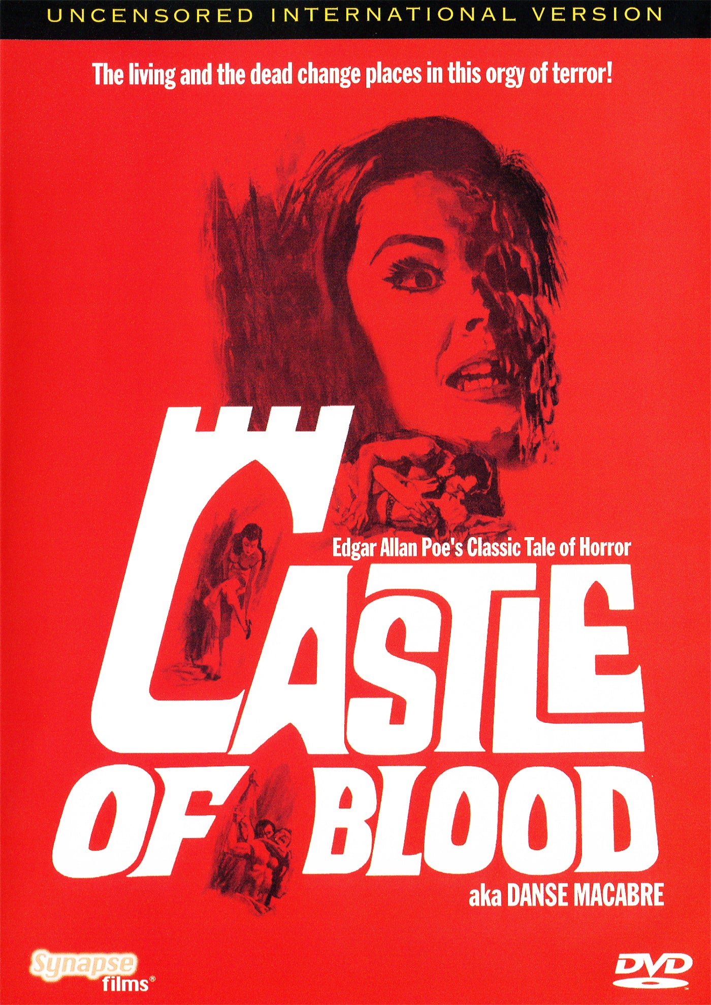 Castle of Blood [Uncut International Version] [DVD] – Synapse Films