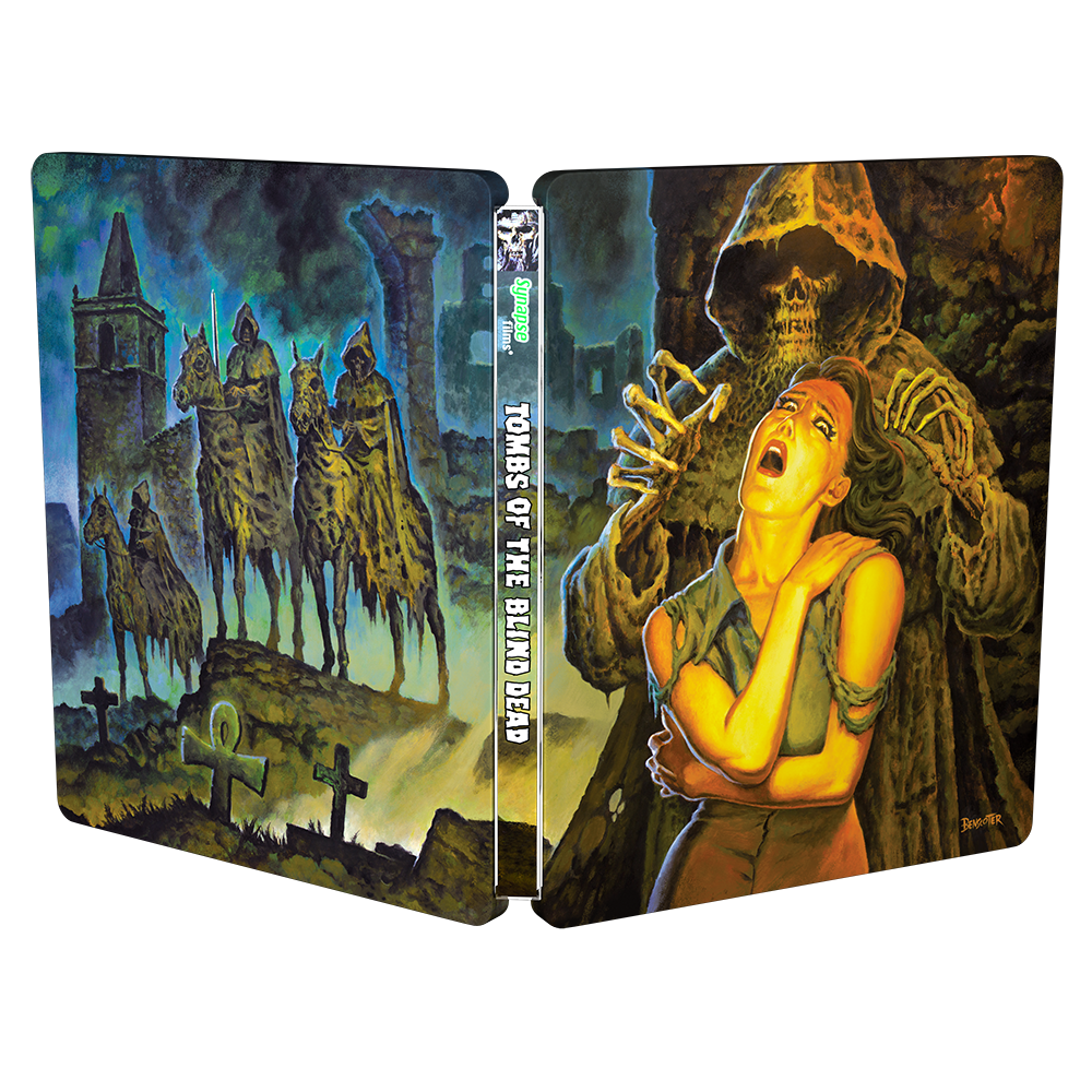 Tombs of the Blind Dead (4000 Piece Steelbook 3-Disc Limited Edition + Slipcover)