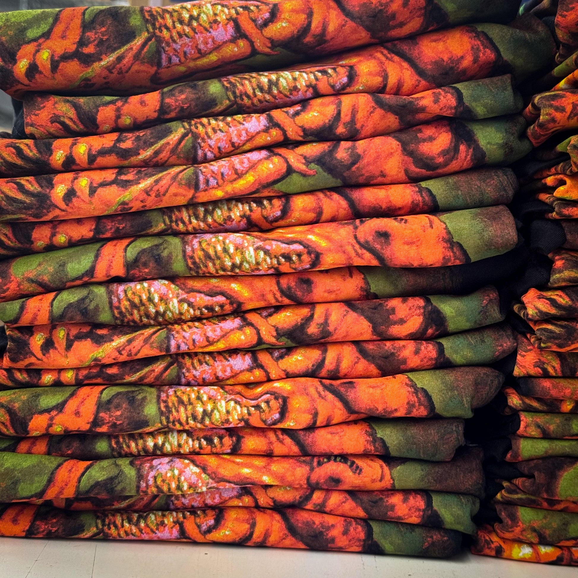 Stack of colorful T-Shirts