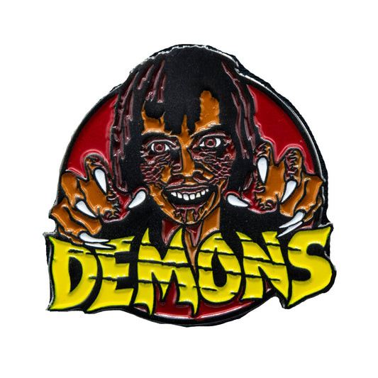 Demons Enamel Pin - Synapse Films Exclusive