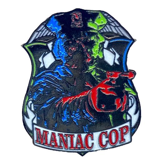 Maniac Cop Enamel Pin - Synapse Films Exclusive