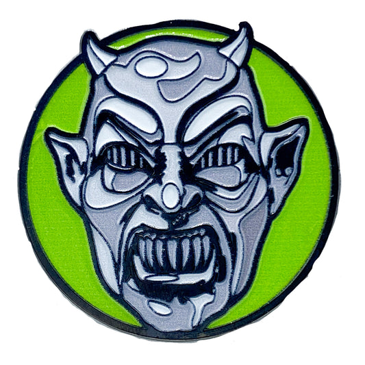 Demons Mask Enamel Pin - Synapse Films Exclusive