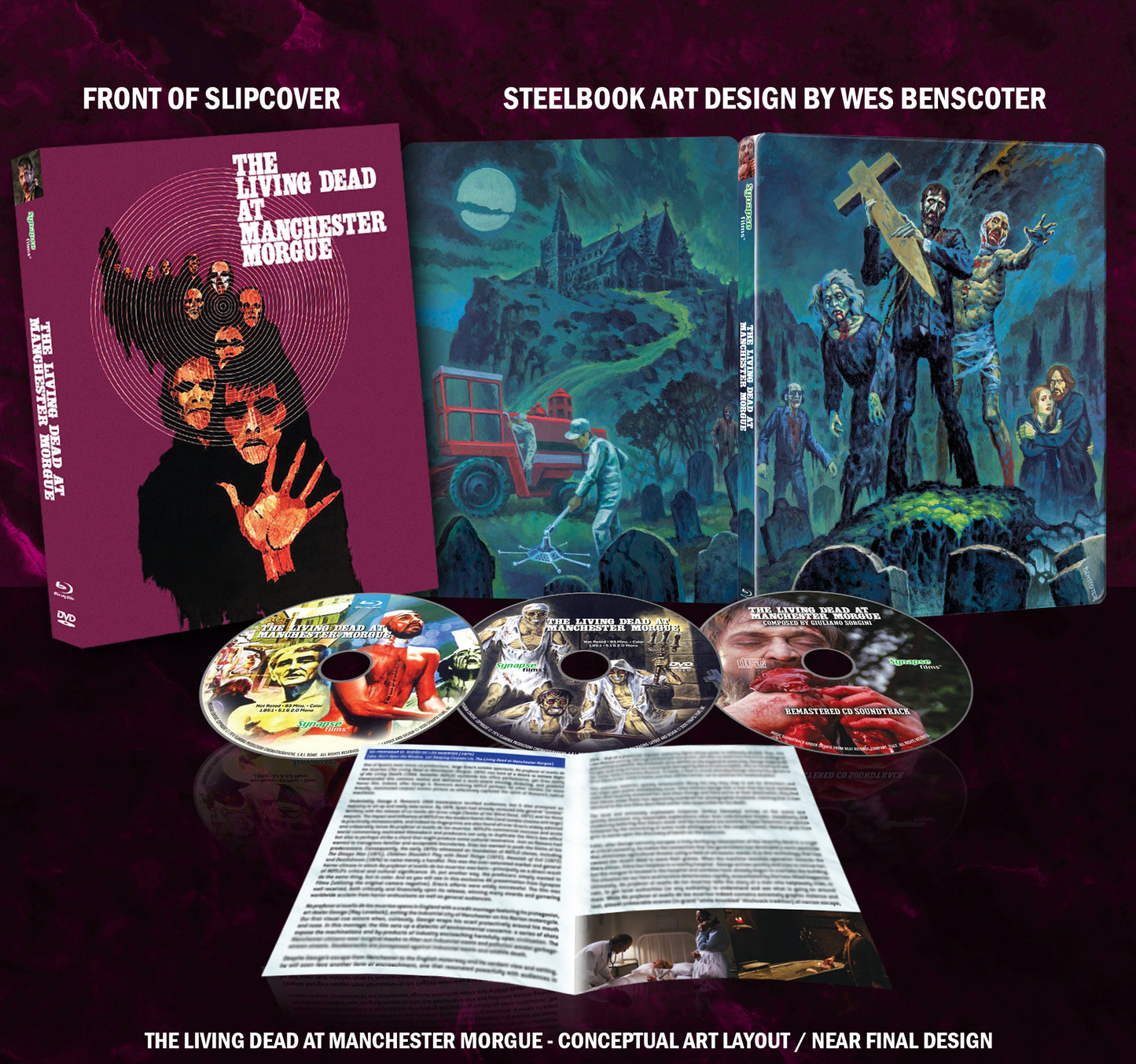 The Living Dead at Manchester Morgue (Limited Edition - 3-Disc BD/DVD/CD Steelbook)