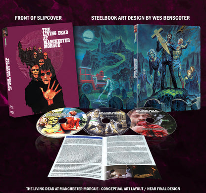 The Living Dead at Manchester Morgue (Limited Edition - 3-Disc BD/DVD/CD Steelbook)