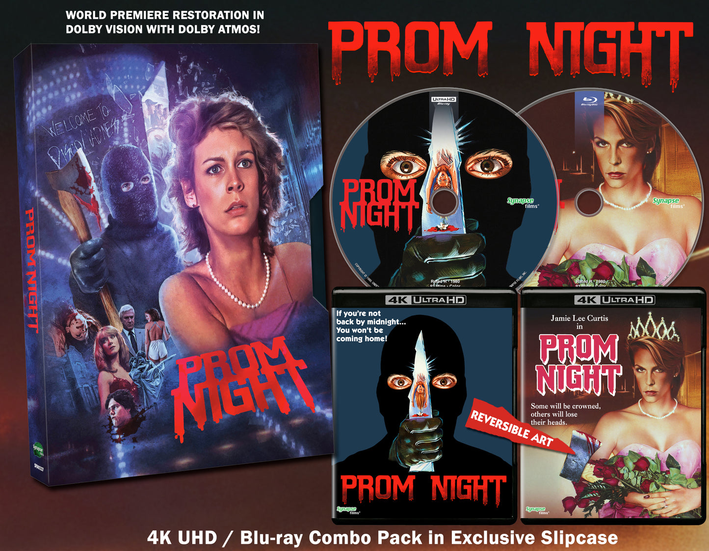 Prom Night (1980) [Limited Edition 3000 Unit 2-Disc 4K UHD+BD Set]