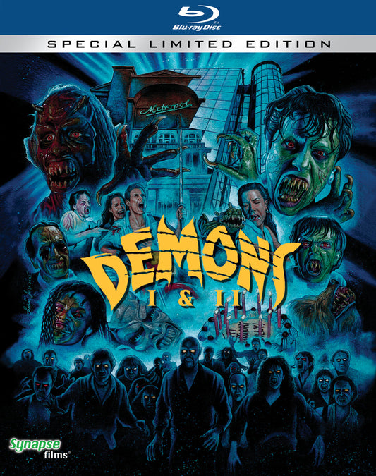 DEMONS & DEMONS 2 [Limited Edition (1080p) Blu-ray Double-Feature Set - Limited to 6000 Units Only!]