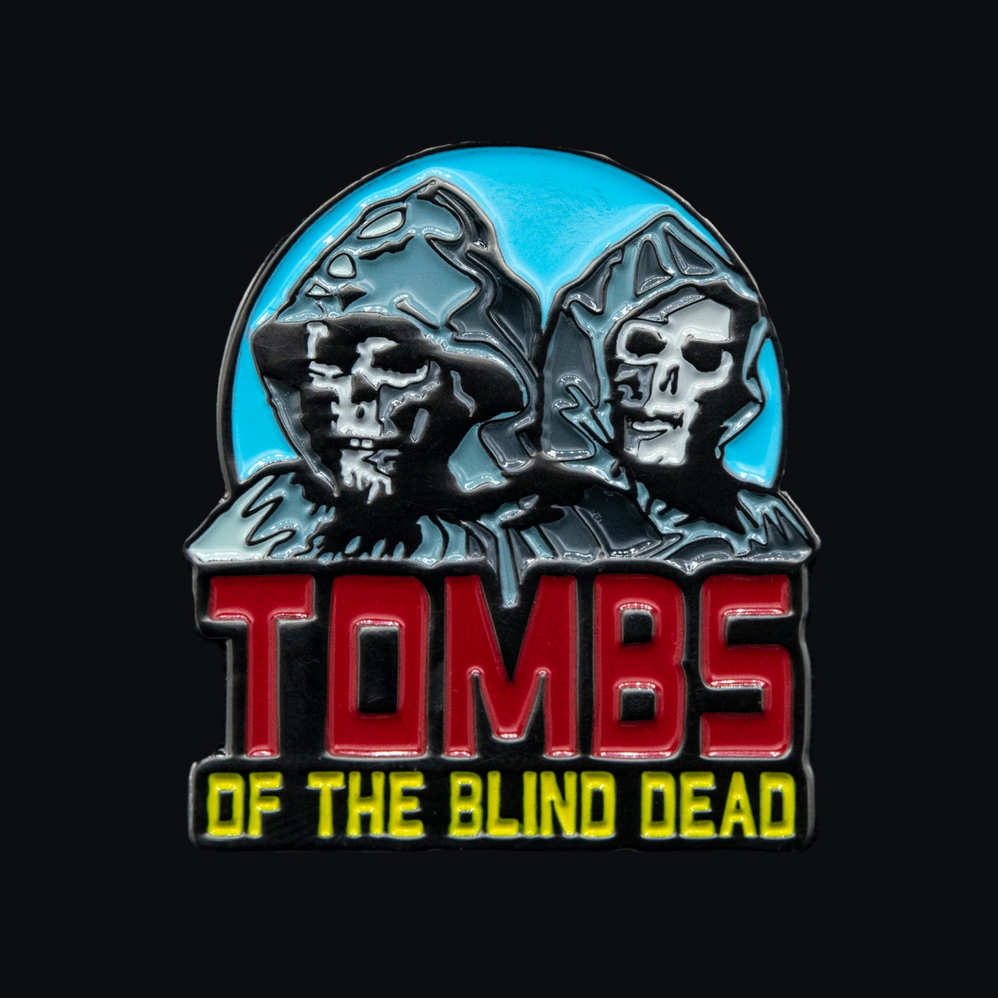 Tombs of the Blind Dead Enamel Pin - Synapse Films Exclusive