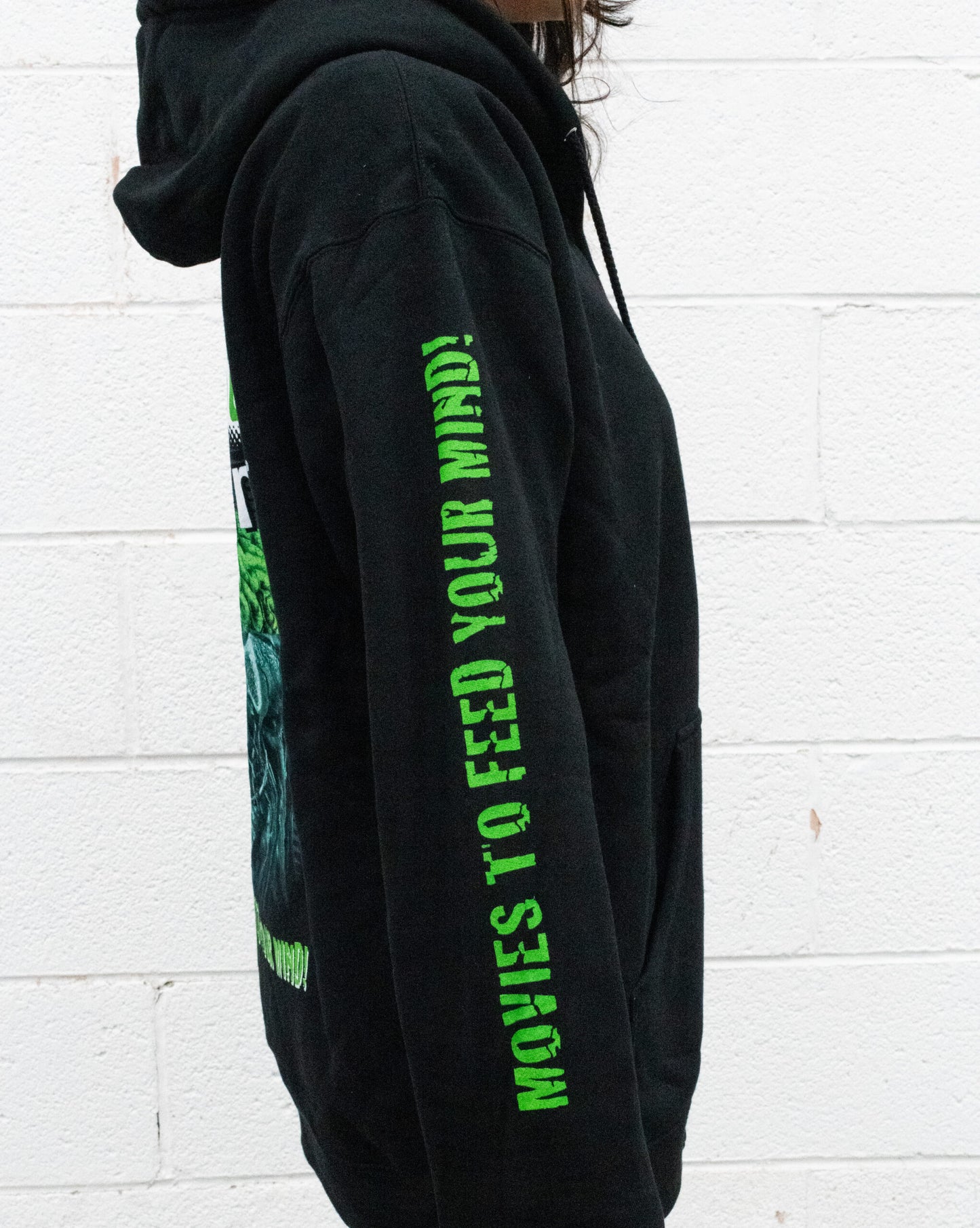 Deluxe Synapse Hoodie With Designs on Sleeves